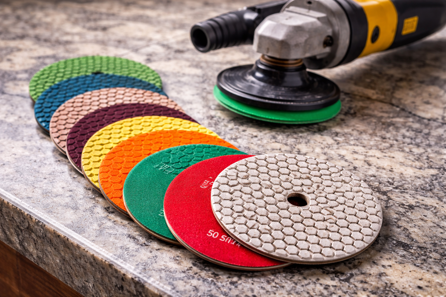 What is Diamond Polishing Pads 
(Stone & Tile Finishing Tool)