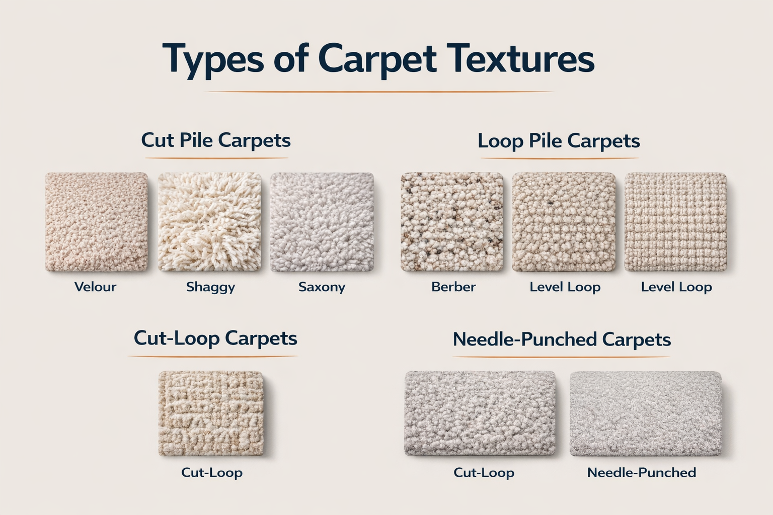 Types of Carpet Textures: A Complete Guide to Cut Pile, Loop Pile & More