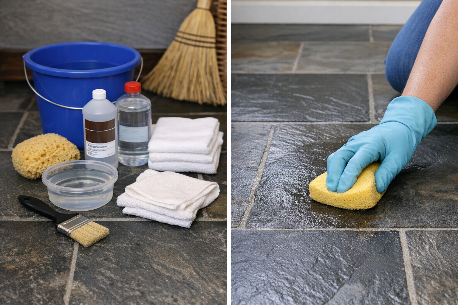 How to Clean and Seal Slate Floors (Without Damaging the Stone)