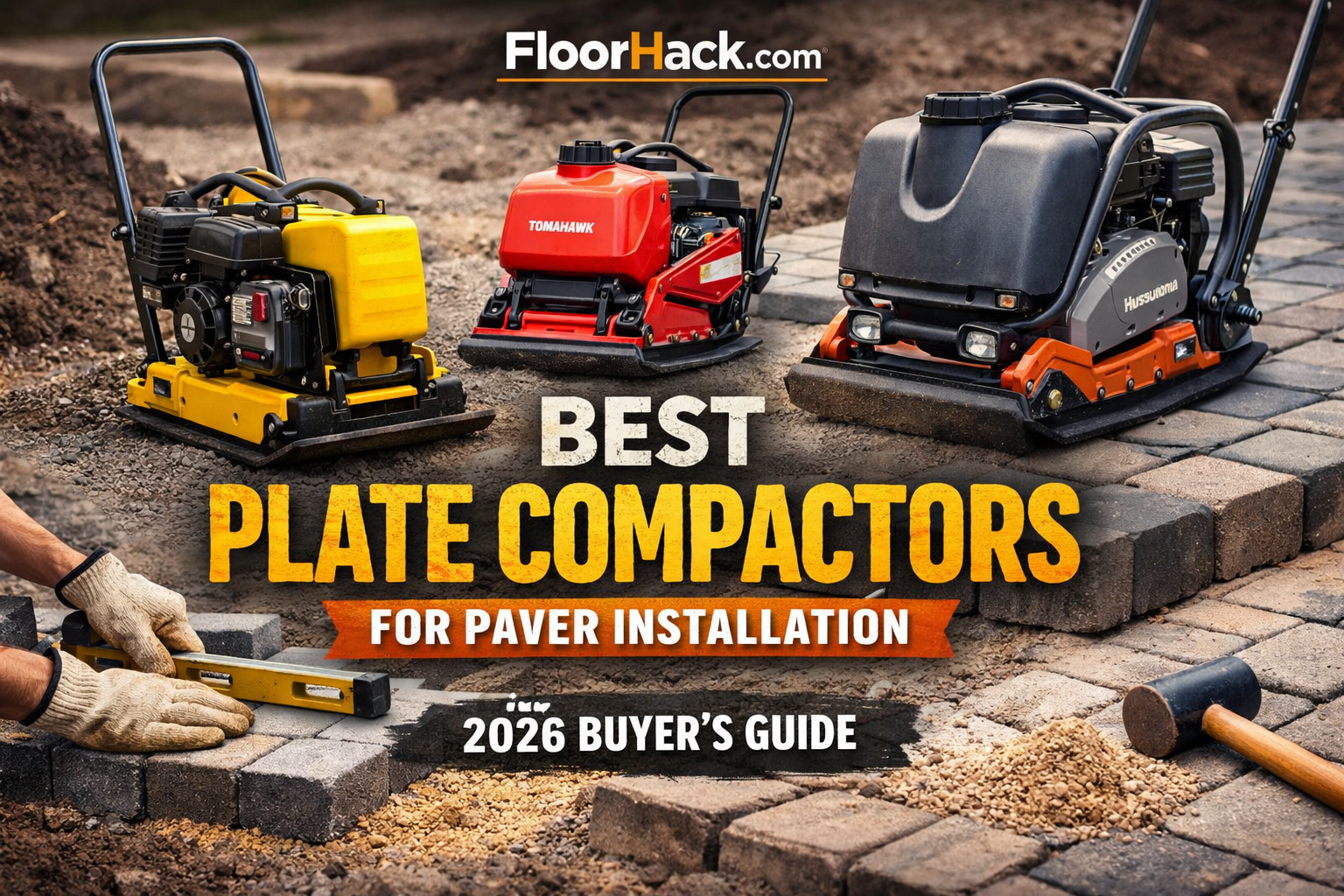 Best Plate Compactors for Paver Installation (2026 Guide)