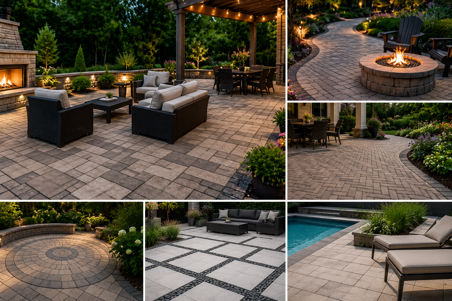 Top Patio Design Ideas Using Pavers